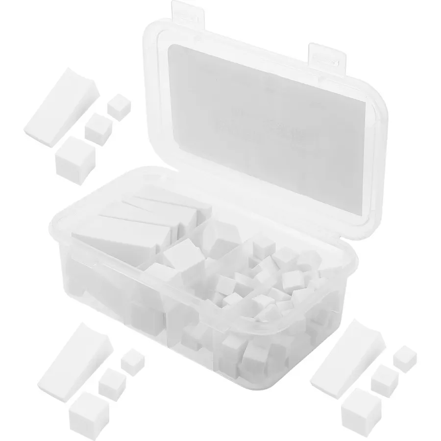 1 Box Mini Nail Ombre Sponges, Reusable Soft High-density Art Tool