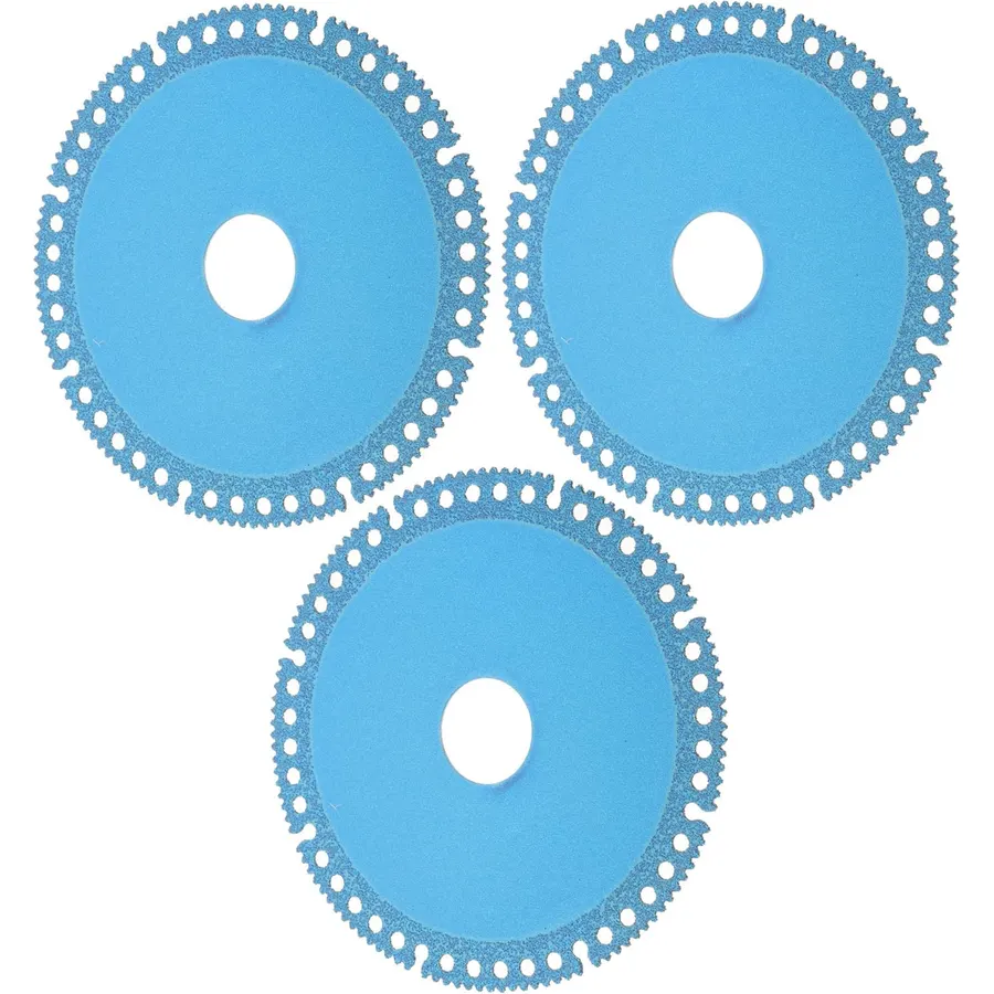 100 Composite Blades Angle Grinder Cutting Disc 20mm Hole 3pcs