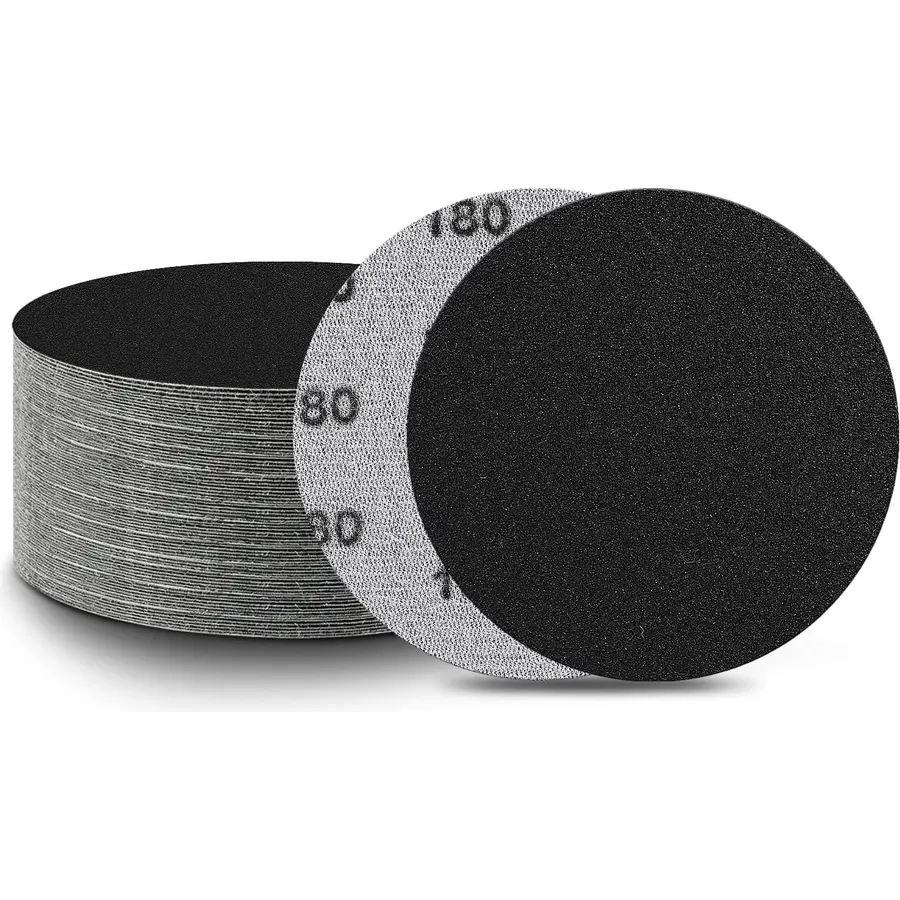 100 PCS 180 Grit 2 Inch Hook and Loop Sanding Discs