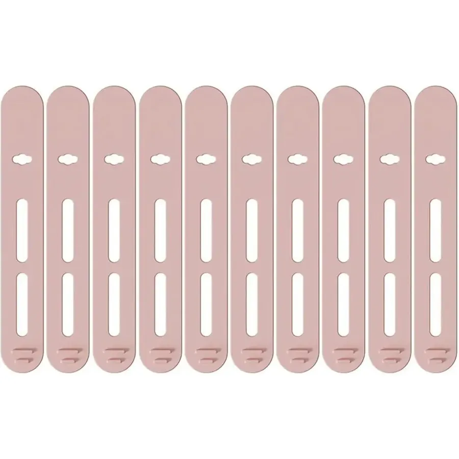 100 Pcs Silicone Cable Ties Compatible with Cord Management and Storage for Charging Cord