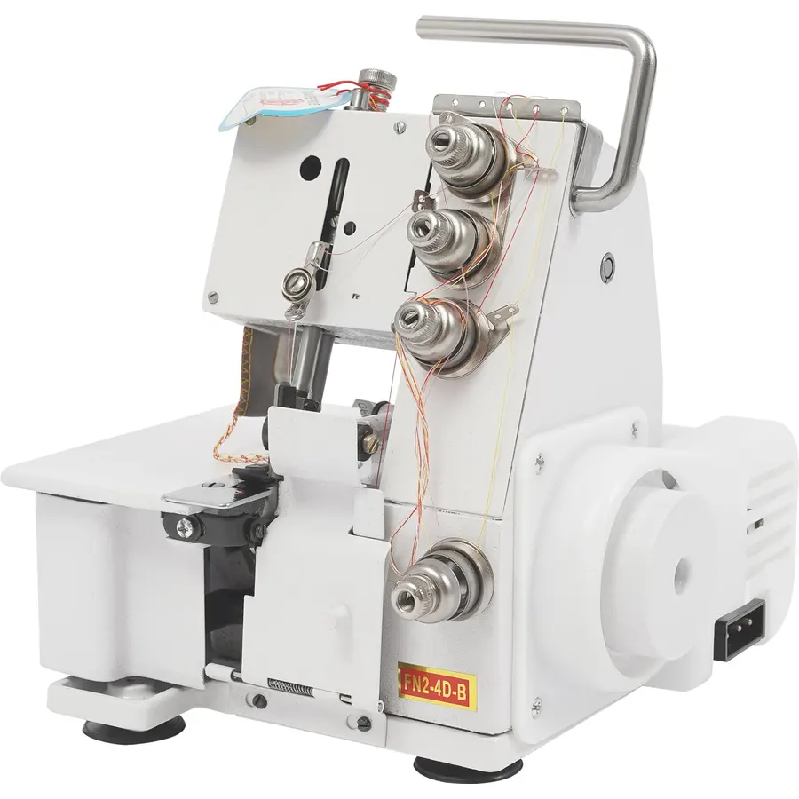 100W Overlock Machine, Heavy-Duty Metal Frame Serger for Home & Industry