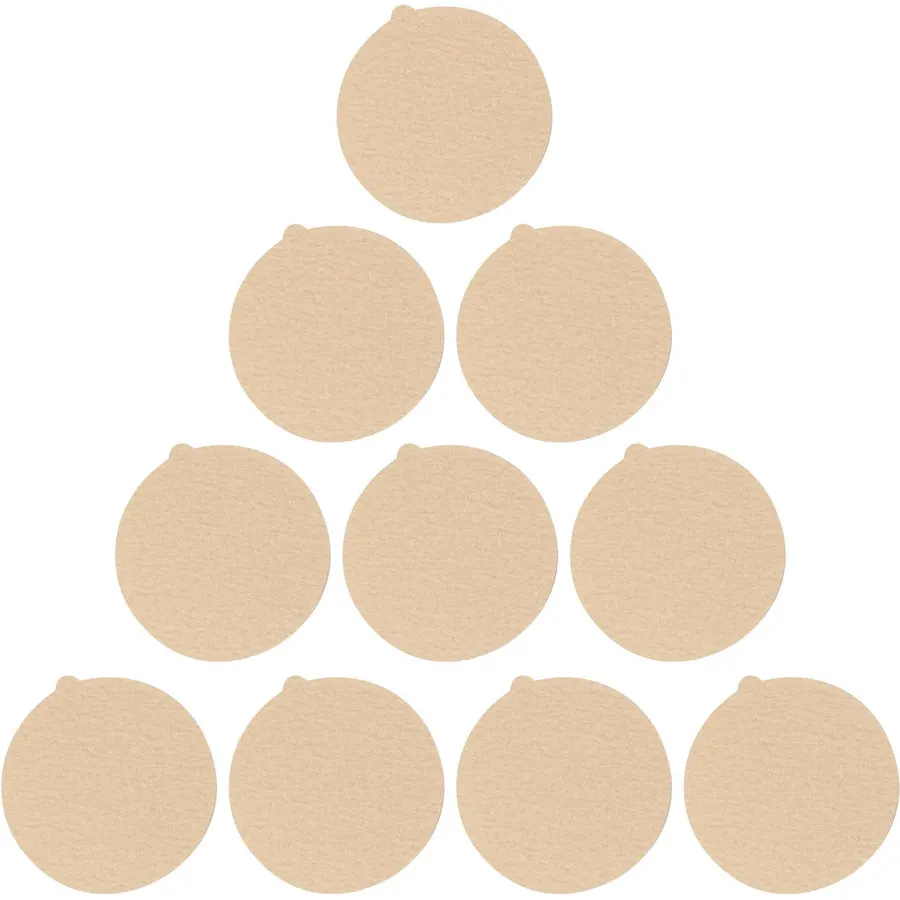 10pcs Inch 180 Grit Self Adhesive Sanding Discs