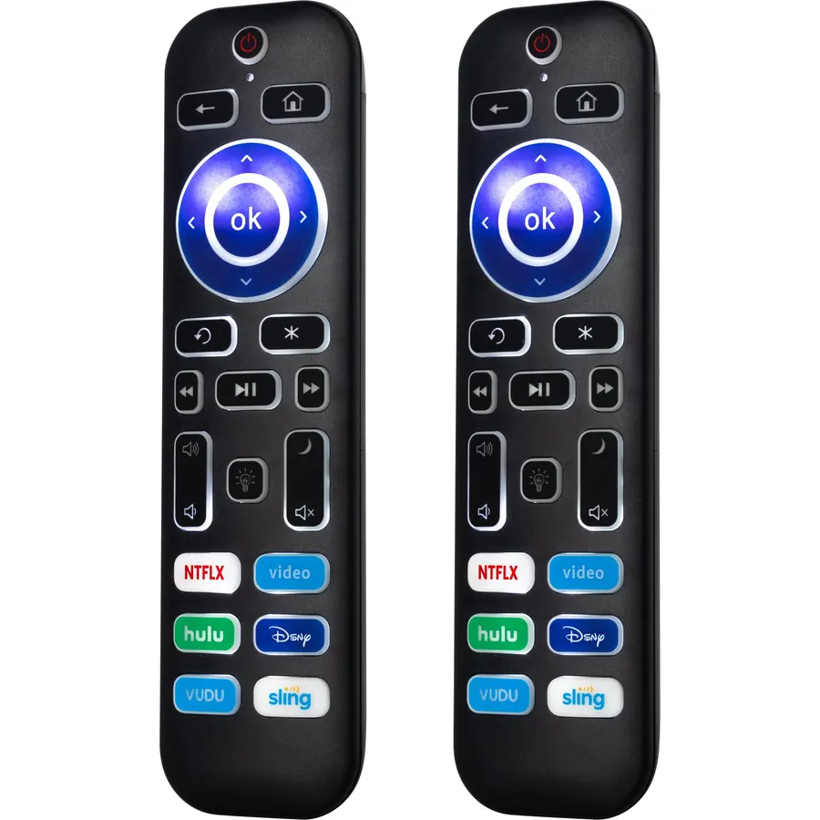 BESIA New [Glow in The Dark] Replacement-Remote-Control for Roku-TV,Compatible for TCL Roku/Hisense Roku/Onn Roku/Philips Roku Smart TVs(Not for Stick and Box) TCL TV91