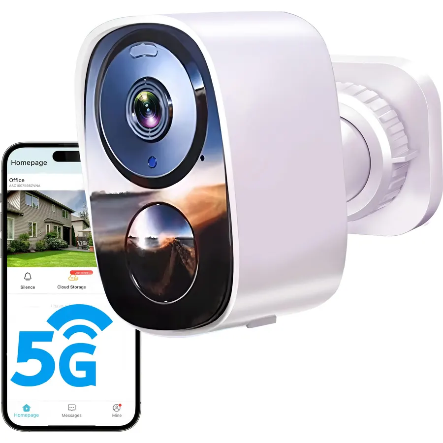 2K Cameras for Home Security Indoor/Outdoor,Inside Cameras for House/Baby/Elder/Pet,Wifi Camera,Plug&Play,Color Night Vision,2-Way Audio 24/7 Record,Support Cloud/Memory Card(Not Included),6.56ft Wire