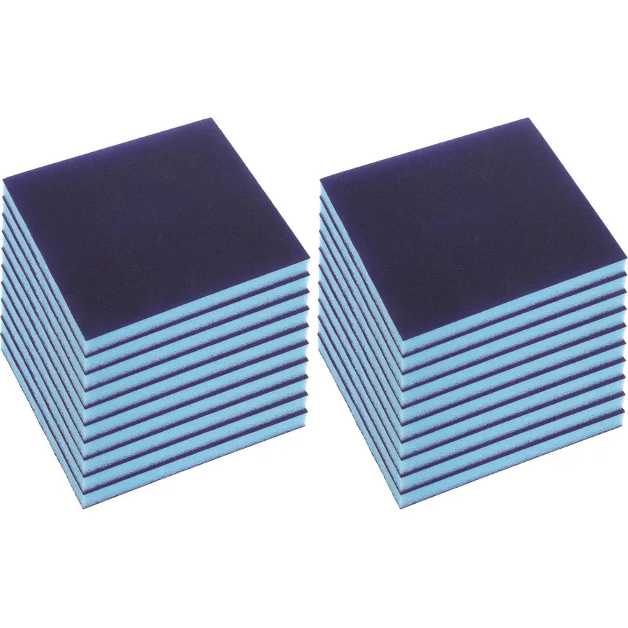20pcs 240 Grit Foam Sanding Sponge Block Double Sided Wet Dry Emery