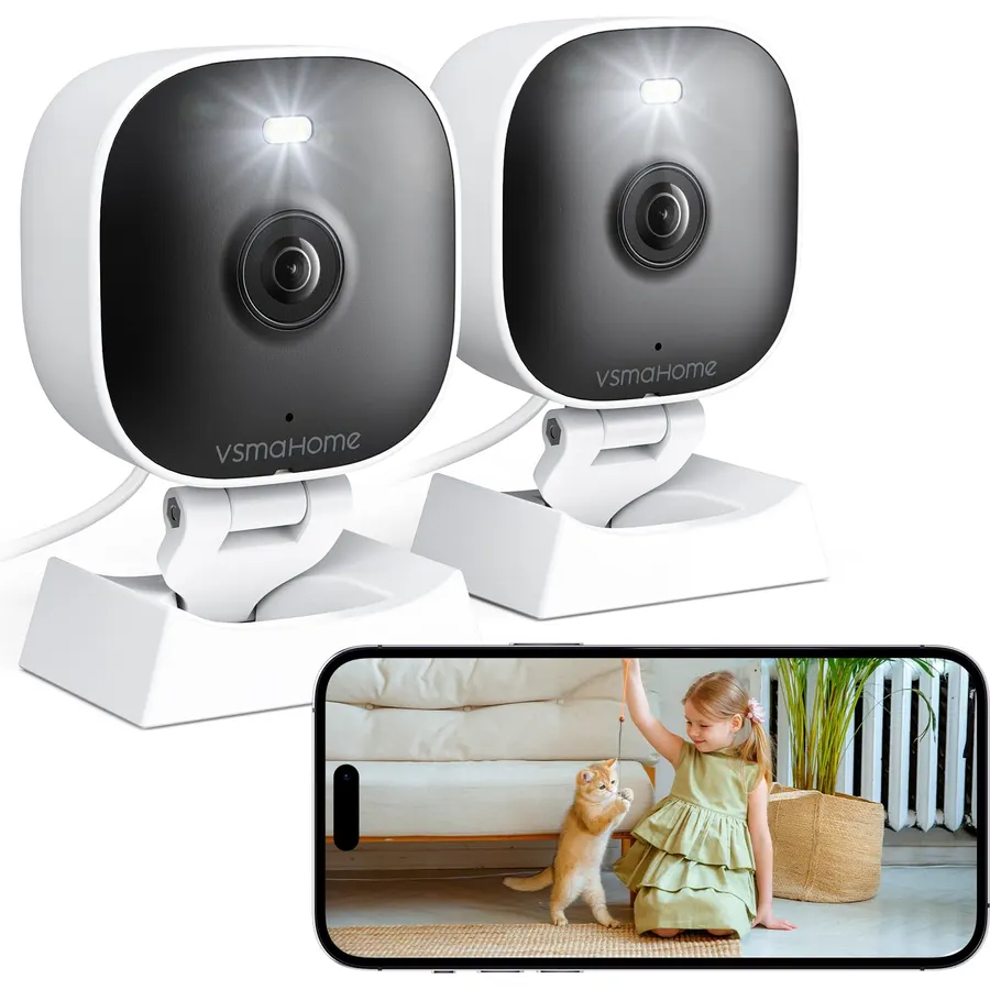 Light Bulb Security Camera,2K 5G & 2.4G WiFi Bulb Cameras for Home Security