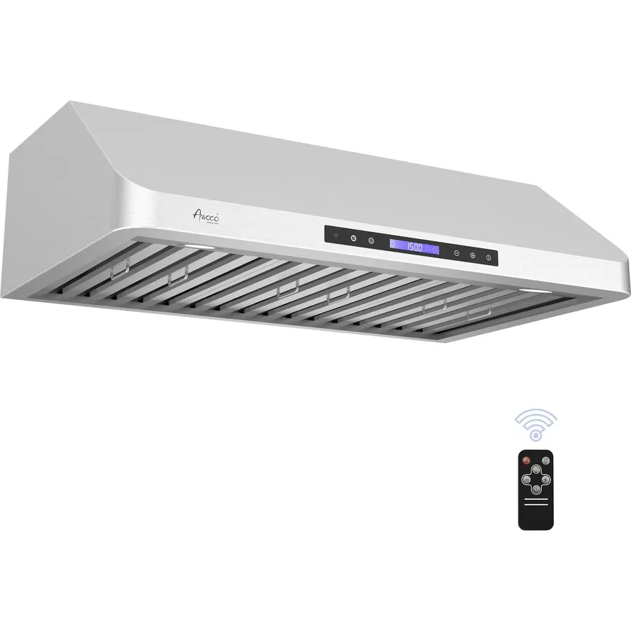 30" Supreme 10" High Under Cabinet Range Hood with 8” Round Top Vent