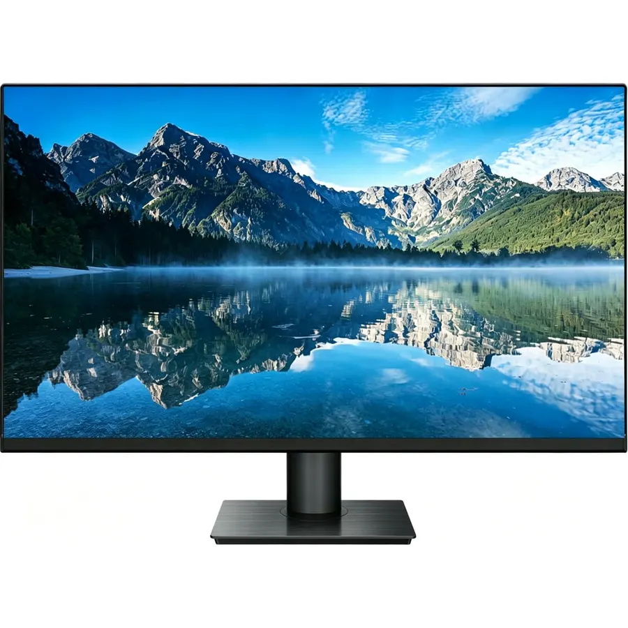 32 Inch FHD 1080P CCTV Security Monitor, Thin LED Screen Computer Monitor, 75Hz Refresh Rate with HDMI VGA and Audio, Compatible with 4K, for Surveillance NVR/DVR System