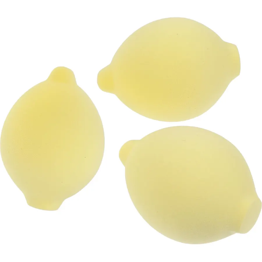 3pcs Fruit Shaped Beauty Sponge Makeup Egg, Hydrophilic Tool