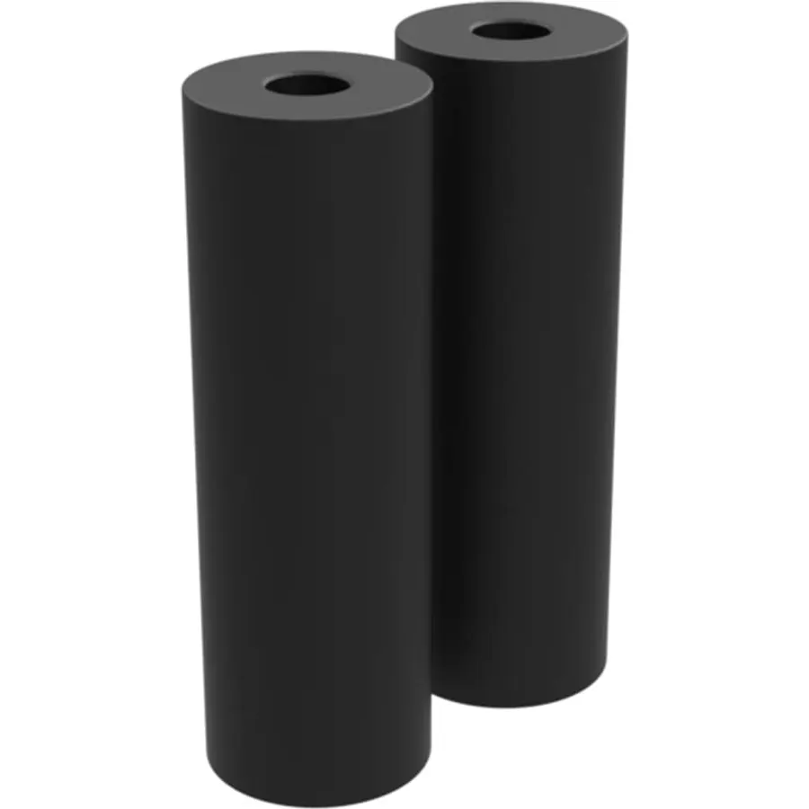 4.5” Sanding Rubber Drums | Drum set contains (2) 1.5” Drums