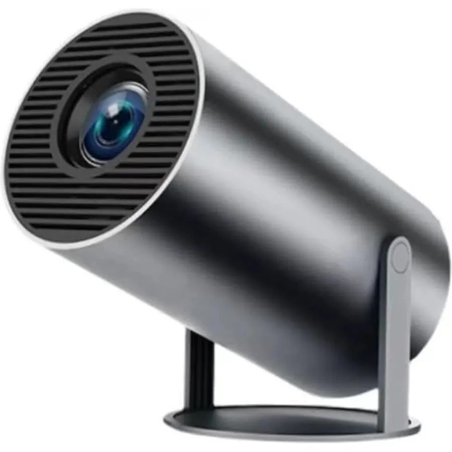 4K Mini Projector, Portable Smart Room Projector for Bedroom Ceiling Wall