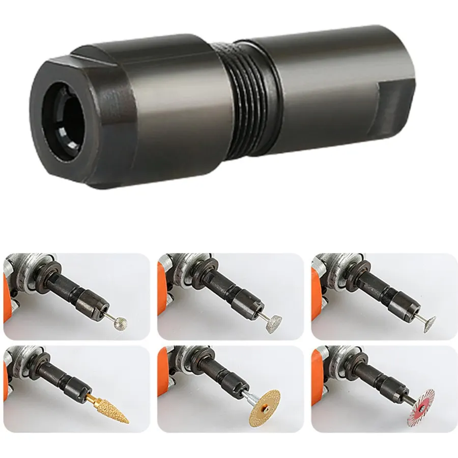 4x Angle Grinder Adapter Universal Oscillating Adapter Converter Chuck Kit Multifunction Power Tools Accessories Quick Release Suitable for DIY Tasks