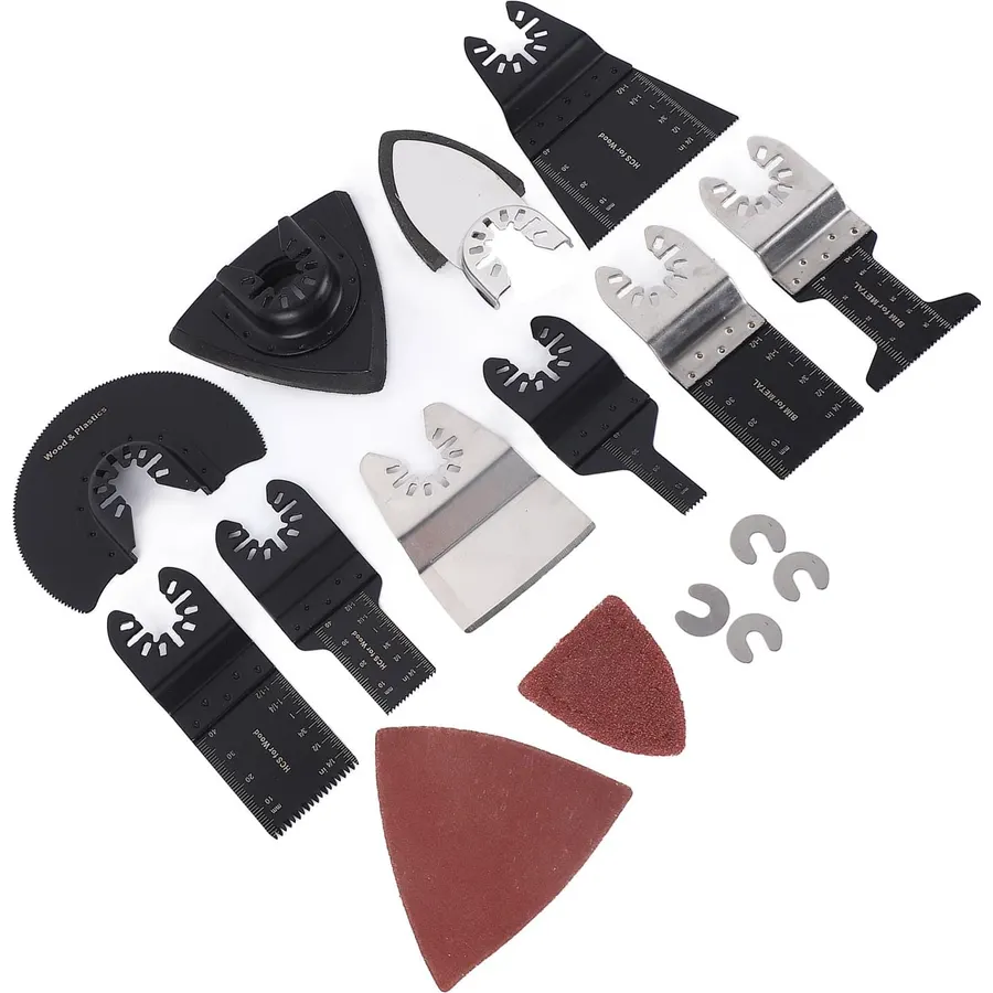 Mingzhe Oscillating Tool Sanding Pads Kit, High Carbon Steel