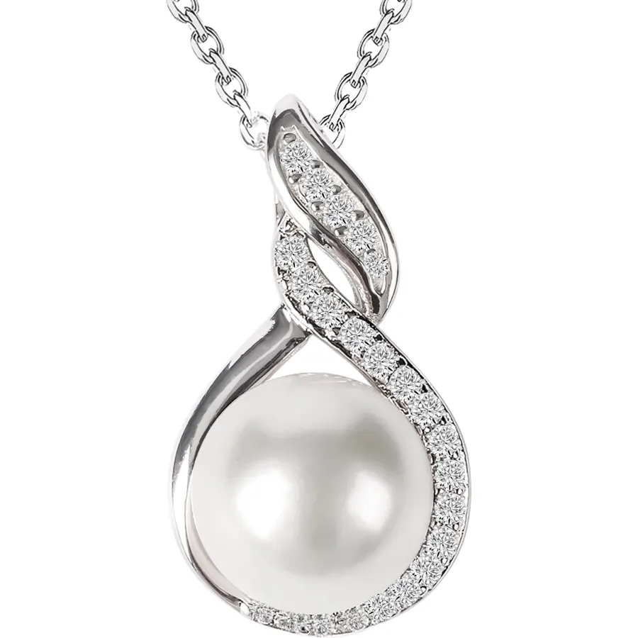 AAA+ Real Pearl Necklaces For Women - Gifts For Wife Wedding Anniversary