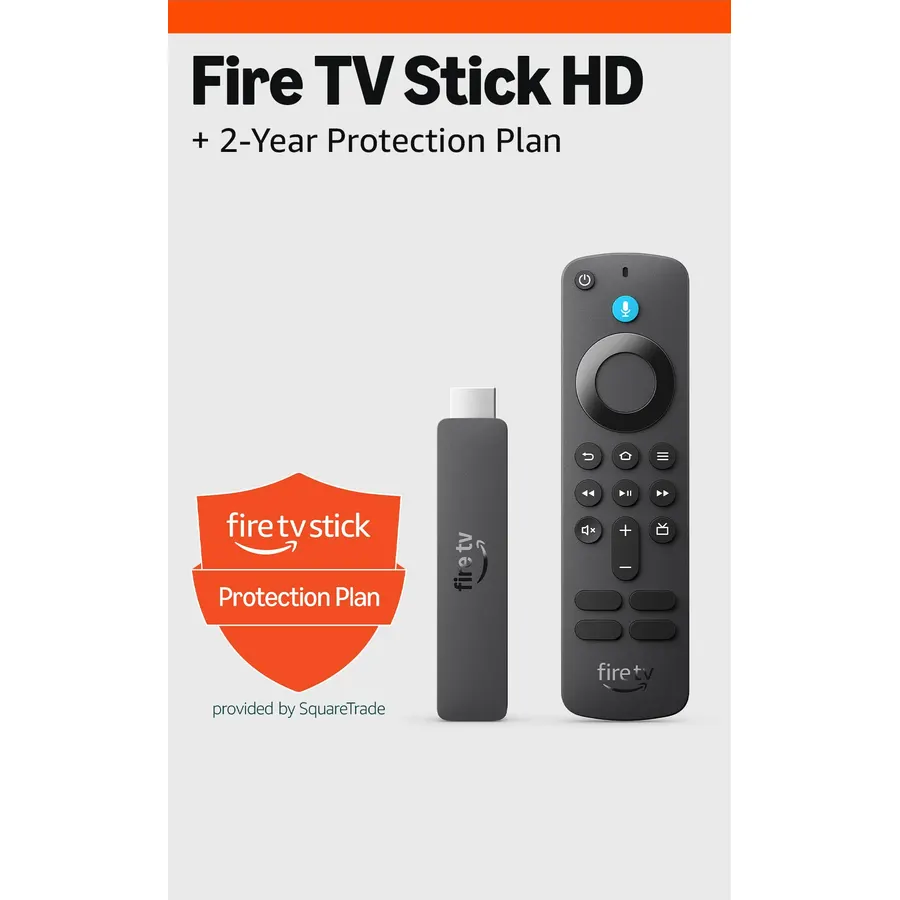 Amazon Fire TV Stick 4K Plus bundle with 2-Year Protection Plan