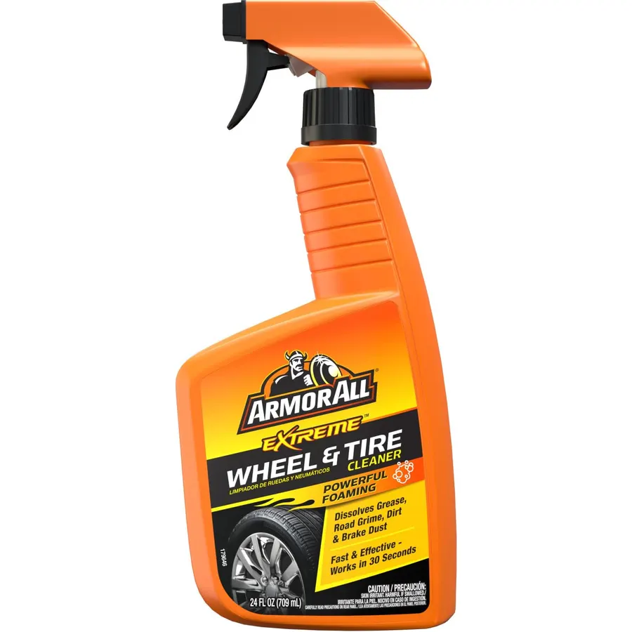 Armor All Extreme Wheel and Tire Cleaner , Car Wheel Cleaner Spray, 24 Fl Oz
