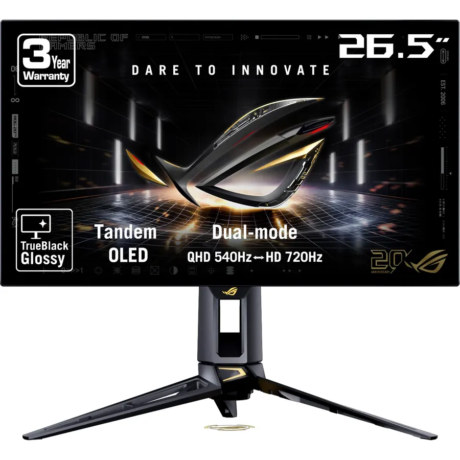 ASUS ROG PG27AQWP-G 27 Inch 20th Edition OLED Gaming Monitor