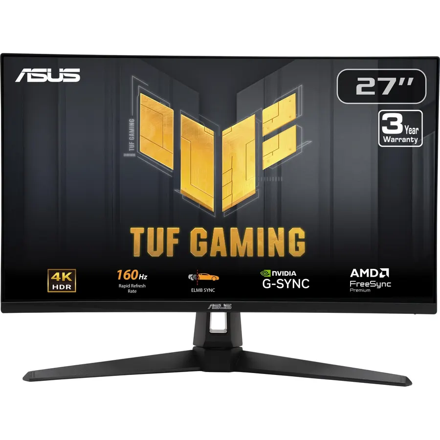 ASUS TUF Gaming VG27UQ1A 27 Inch 4K 160Hz G-SYNC Gaming Monitor