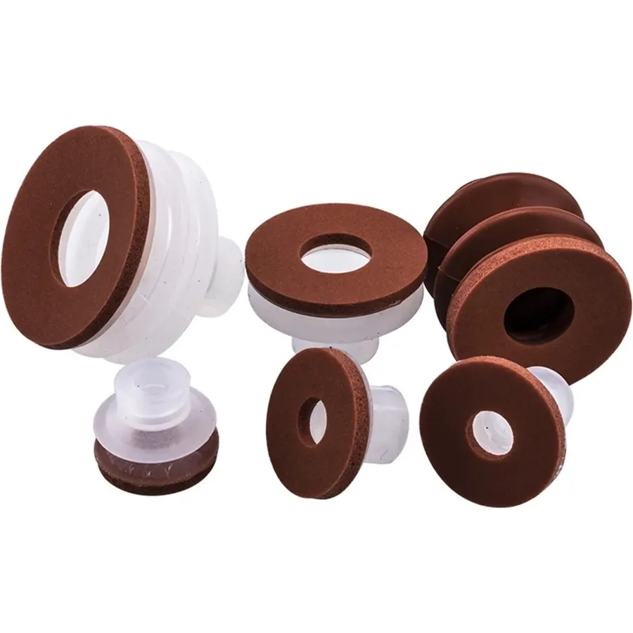 Big-end Manipulator Sponge Seamless Vacuum Suction Cup high-Gloss Processing Industrial Pneumatic Accessories Suction Nozzle(SP-25 X 5PCS)