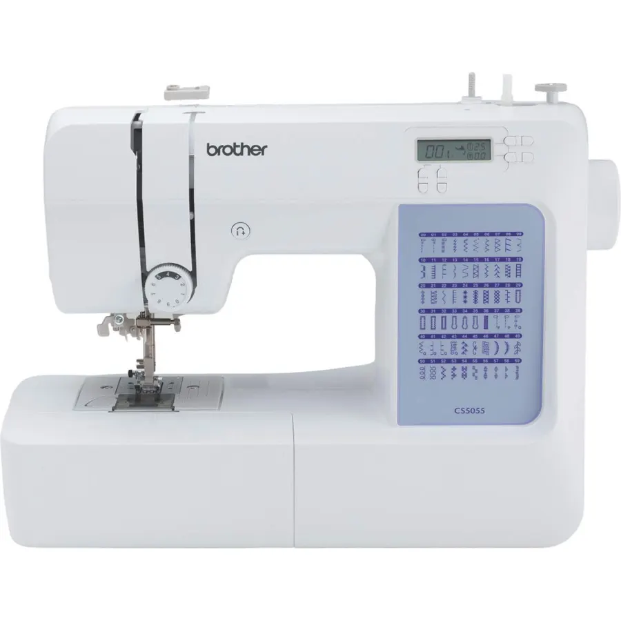 Brother NS80E Computerized Sewing Machine, 80 Stitches, 5 Presser Foot Kit