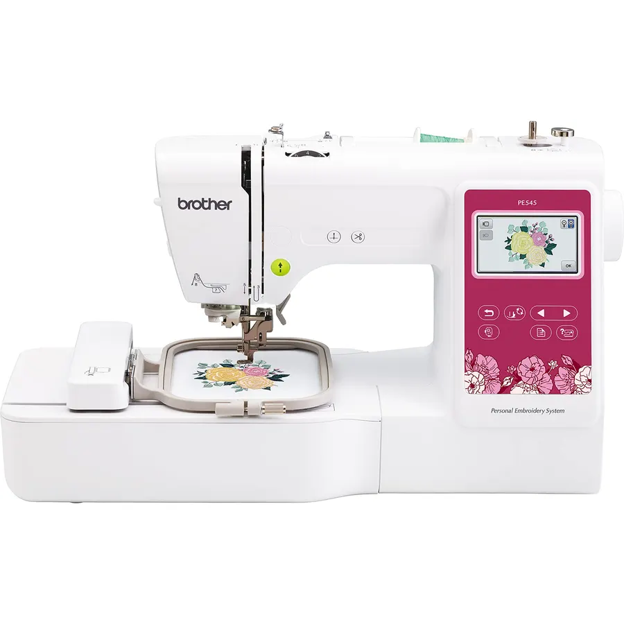 Brother PE545 Wireless Embroidery Machine 4x4 Hoop LCD