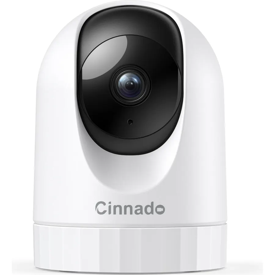 Cinnado 2K Security Camera Indoor for Pet/Dog/Baby with Phone App, D1 1Pack
