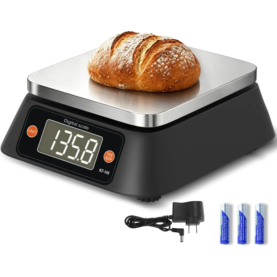 Commercial Kitchen Scale with% Rate, YONCON KF-H8U 22lb/0.02oz Food Scale