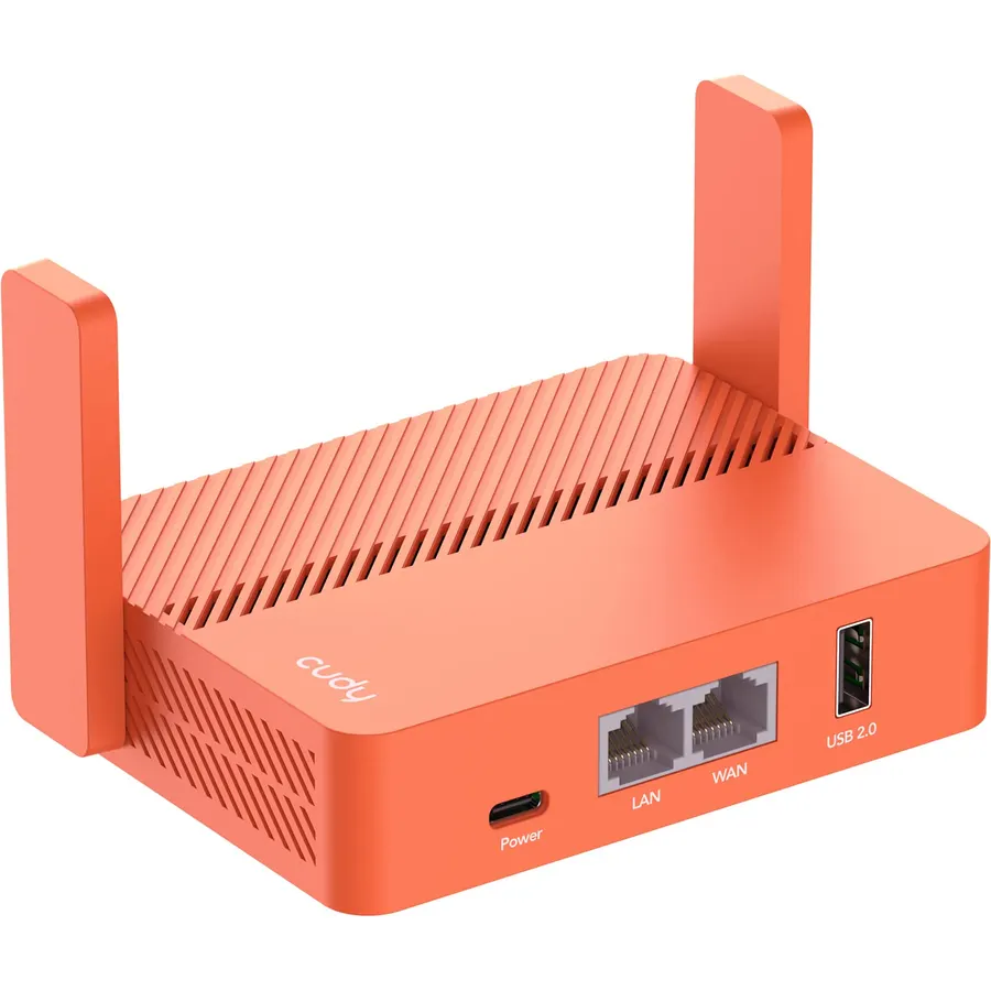Cudy AC1200 Pocket-Sized Wi-Fi 5 Travel Router, 6-in-1 Modes, VPN, TR1200