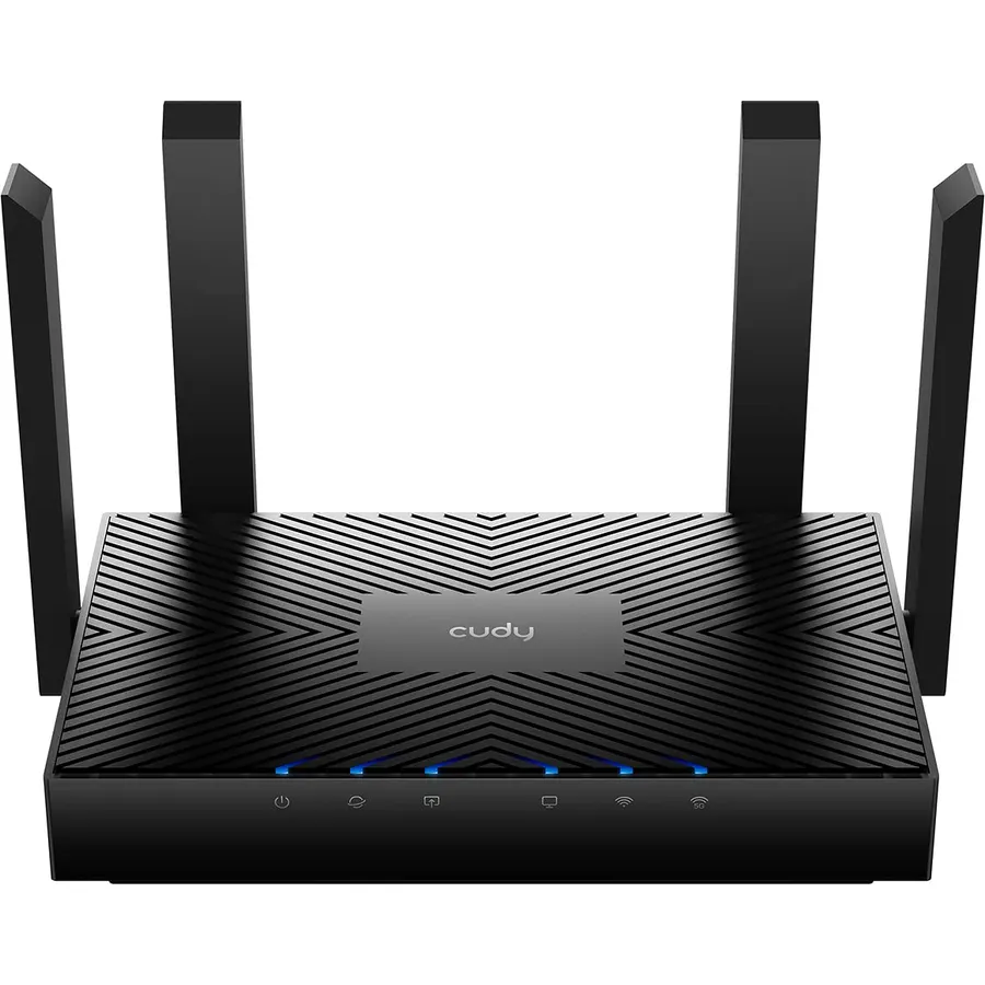 Cudy AX3000 Gigabit Mesh Wi-Fi 6 Router, 4X GbE, 160MHz, VPN Full, WR3000