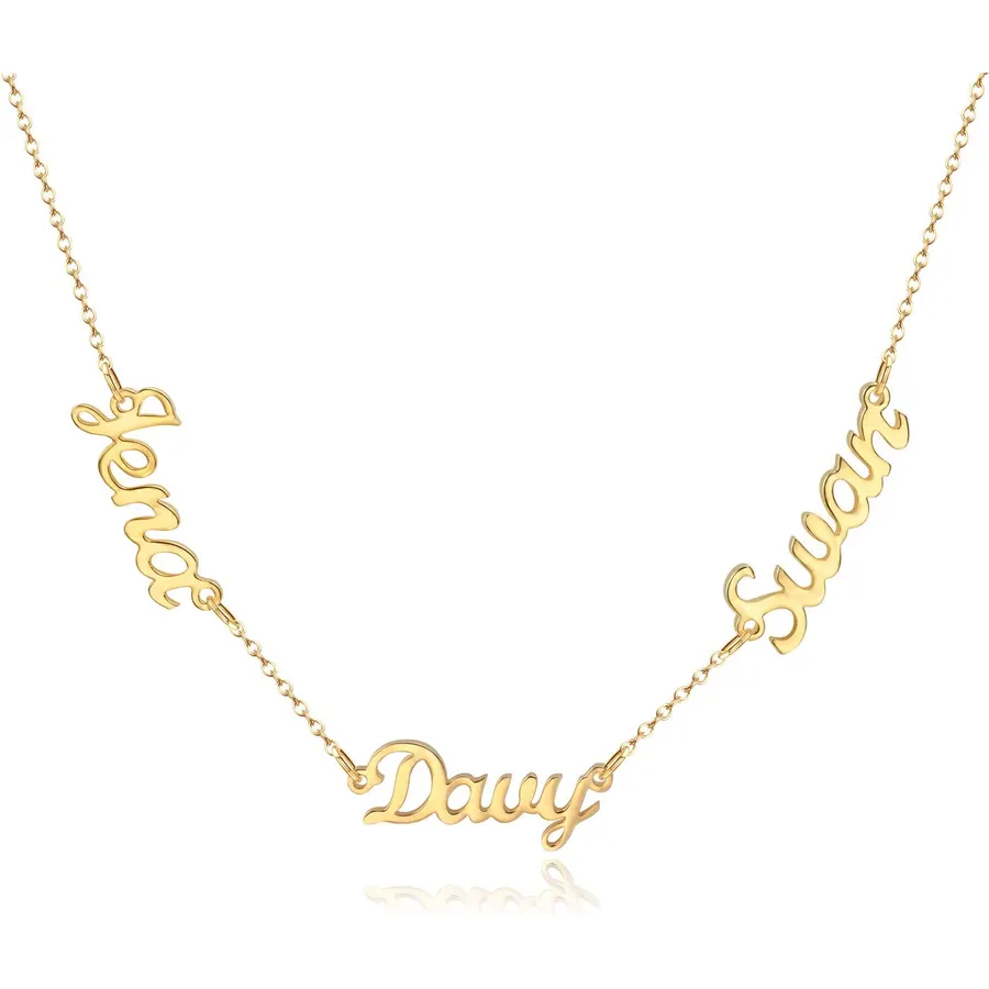 Custom Name Necklace for Women, Dainty Personalized Everyday Jewelry