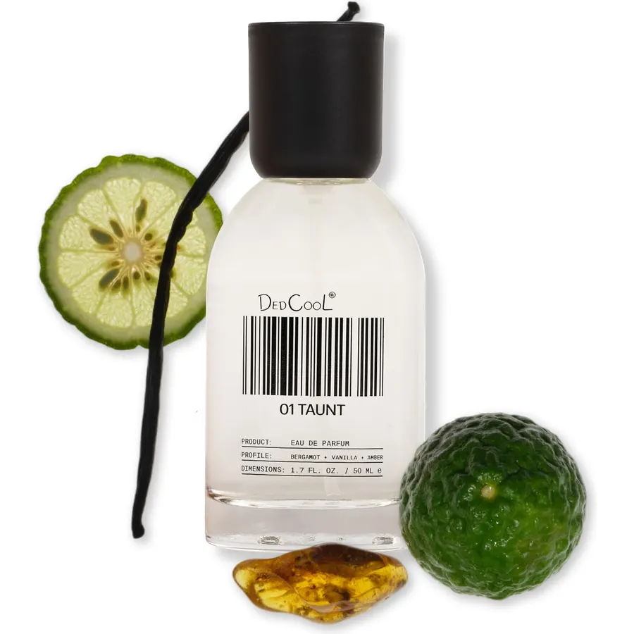 DedCool, Eau de Parfum, 01 Taunt, Clean Unisex Fragrance, 1.7 fl oz