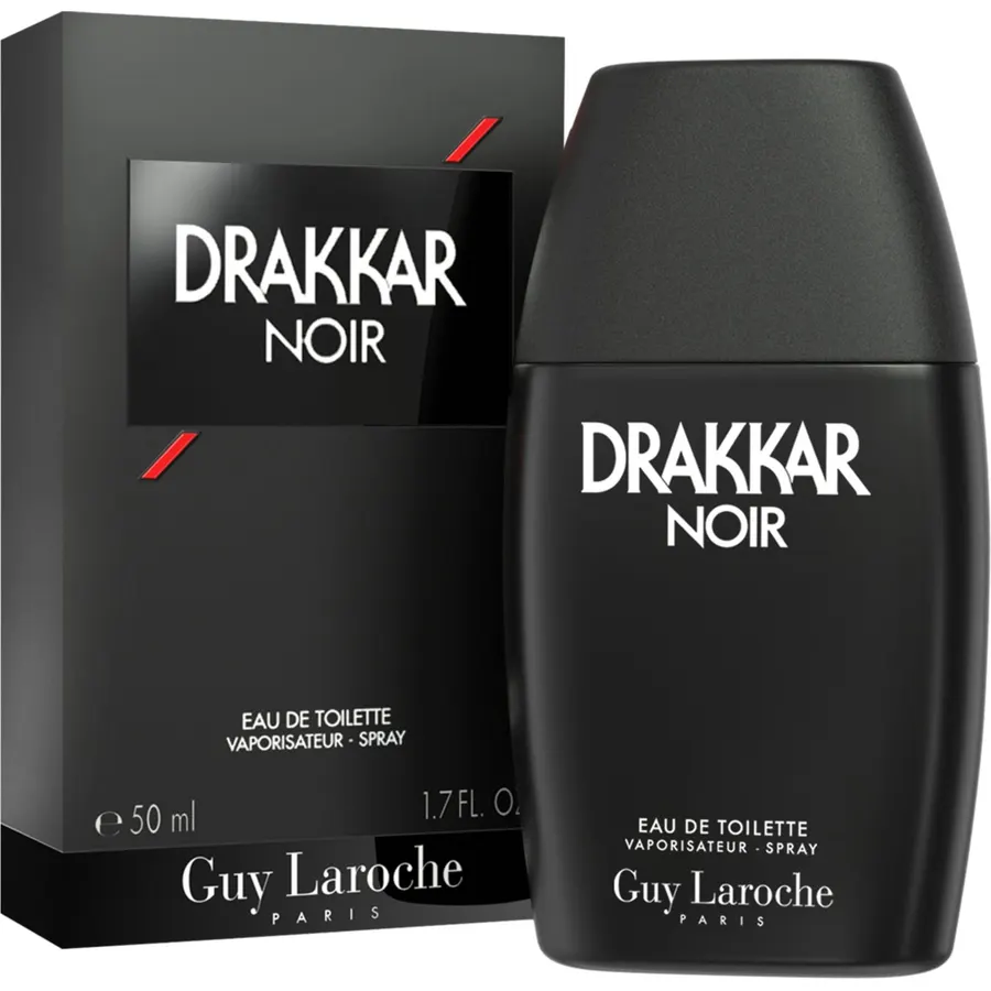 Drakkar Noir By Guy Laroche - Iconic Designer Fragrance - Intense & Powerful Eau de Toilette - Fougere Blend & Aromatic Spices - Long Lasting Mens Cologne - Day and Evening Scent
