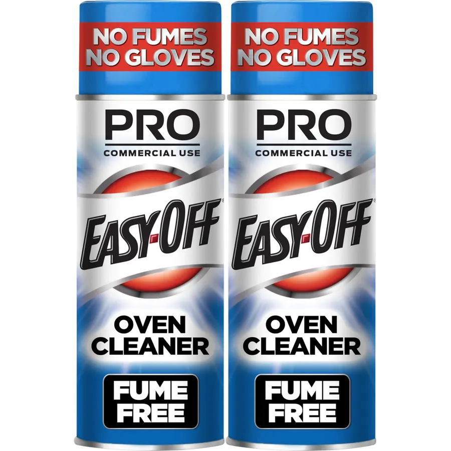Easy Off Fume Free Oven Cleaner Foam Multi Surface Degreaser, 24oz 2Count