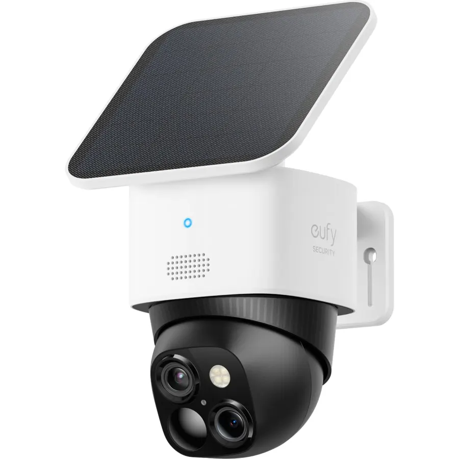 eufy Security SoloCam S340, 3K Dual-Lens Solar Security Camera
