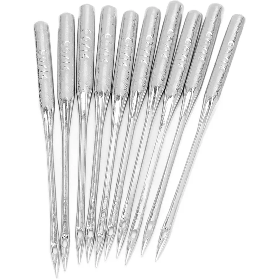 Fabater Sewing Machine Needles, 20 PCS, Stainless Steel, 1.3 Inch