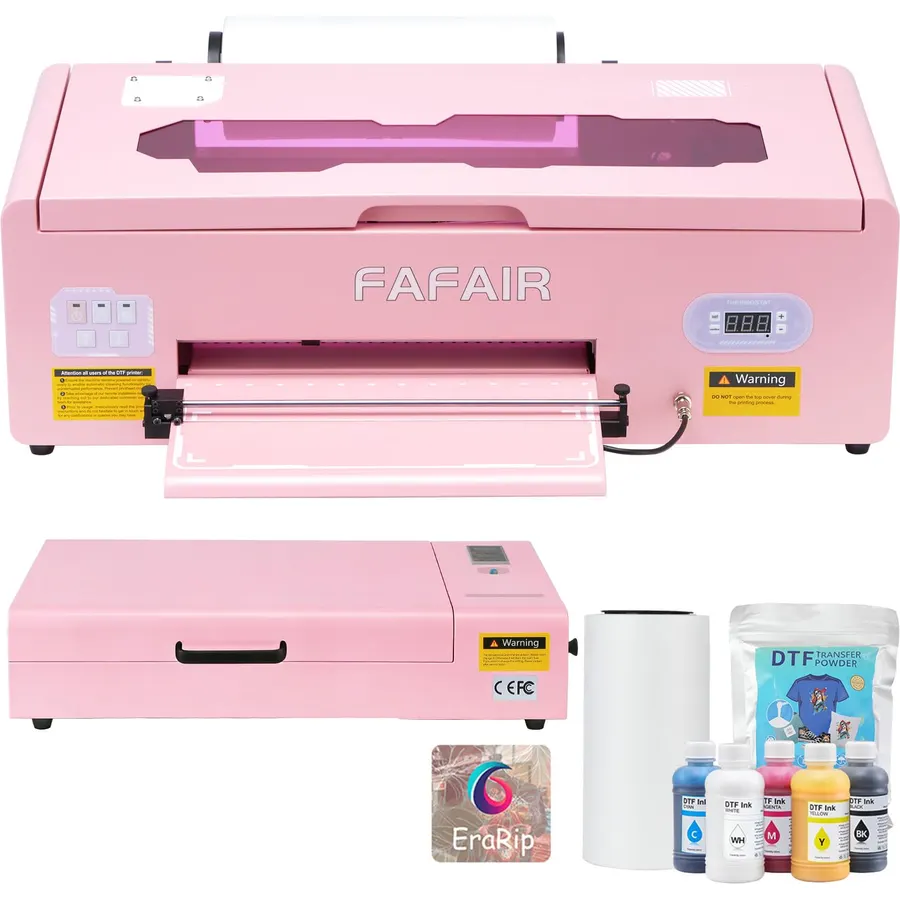 FAFAIR A3 R1390 DTF Printer, Small Business Starter Kit (Printer+Oven)