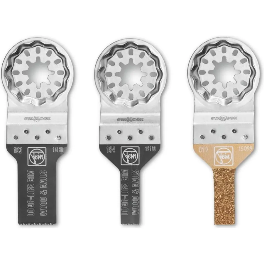 Fein Combo Starlock Mini Cut Saw Blade Set, 3-Piece