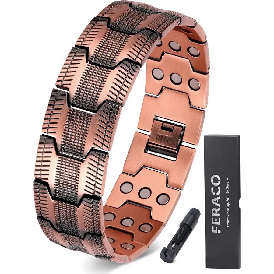 MagEnergy Copper Bracelet for Men-Pure Copper Bracelets for Men