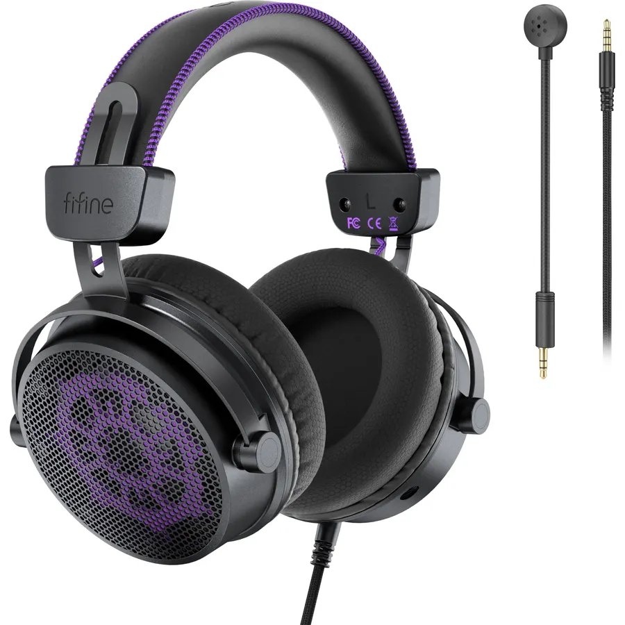 FIFINE Amplitank HD18 Lite Wired Headphone for Monitoring, Open Back Design