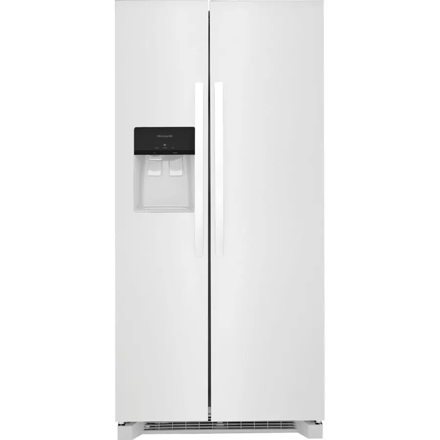 Gallery 22.3 cu. ft. 33 in. Standard Depth Side by Side Refrigerator in Smudge-Proof Stainless Steel