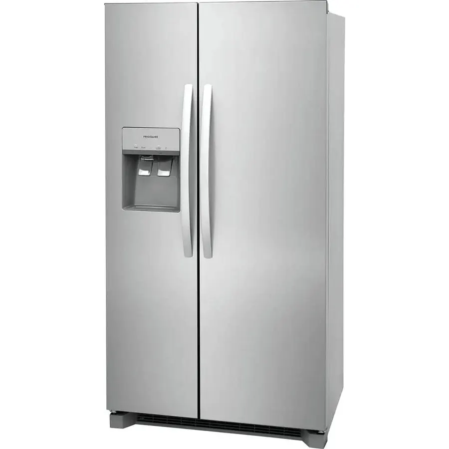 Frigidaire Gallery 22.6 cu. ft. French Door Refrigerator in Black Stainless Steel, Counter Depth GRFC2353AD