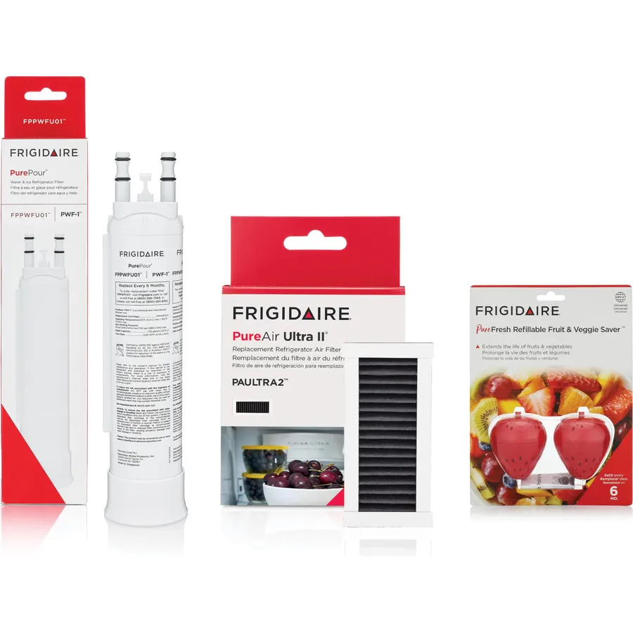 Frigidaire FPPWFU01 Water, PAULTRA2 Air and FRPFUFV2 Combo, 3 Count