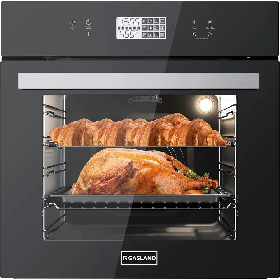 GASLAND 24 Inch Built-in electric Oven, ETL Certified, 2.6 Cu.ft, 3100W