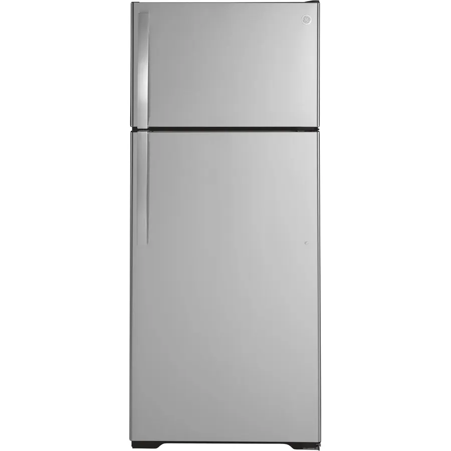 GE Appliances 17.7 cu. ft. Bottom Freezer Refrigerator in Fingerprint Resistant Stainless Steel, Counter Depth