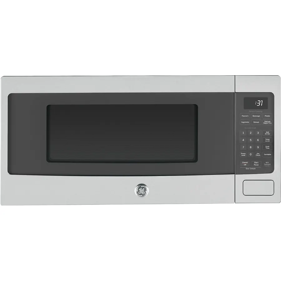 GE Profile Countertop Microwave 800W 1.1 Cu. Ft Stainless Steel PCHK11S1WSS