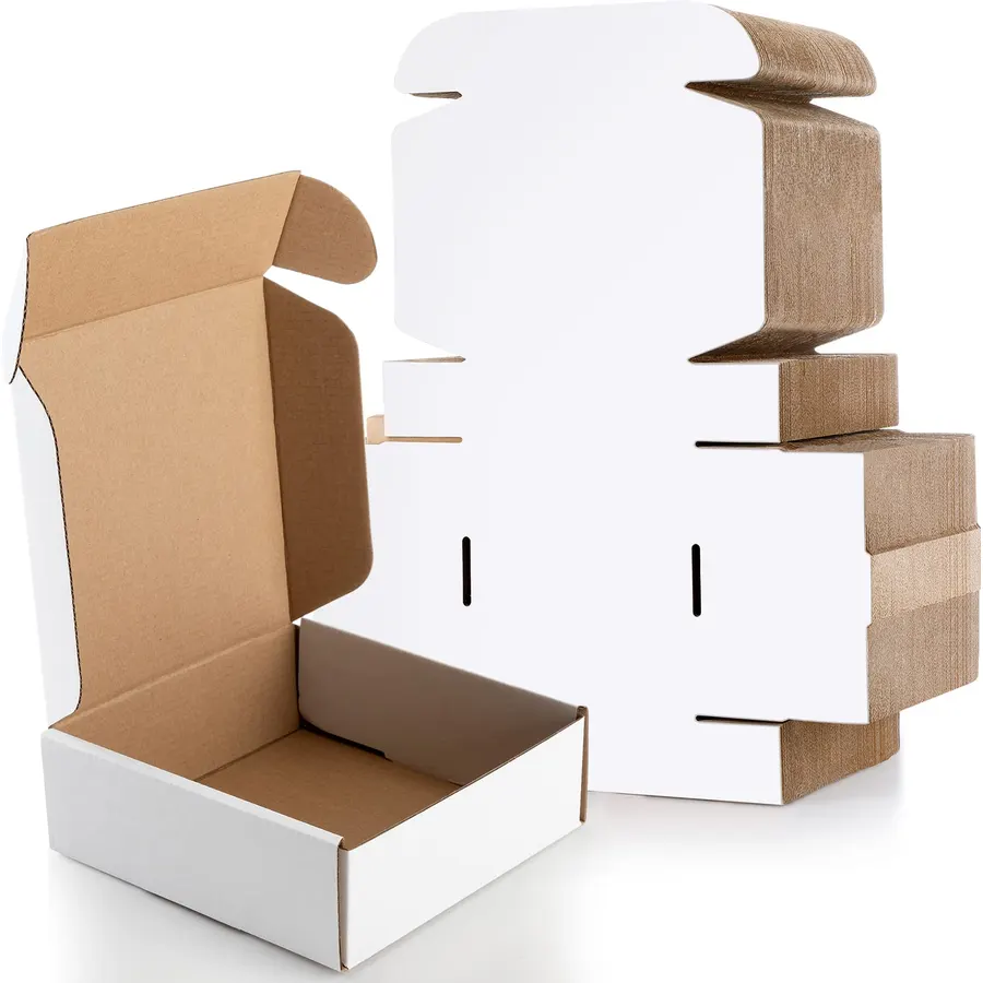 100 pcs Black Mini Cookie Boxes for 4 treats with Window and Dividers, Bakery Boxes, 6 x 6 x 2.4 Inches SMALL Baking Boxes, Square Cookies Box Decorating Supplies for Gift Giving
