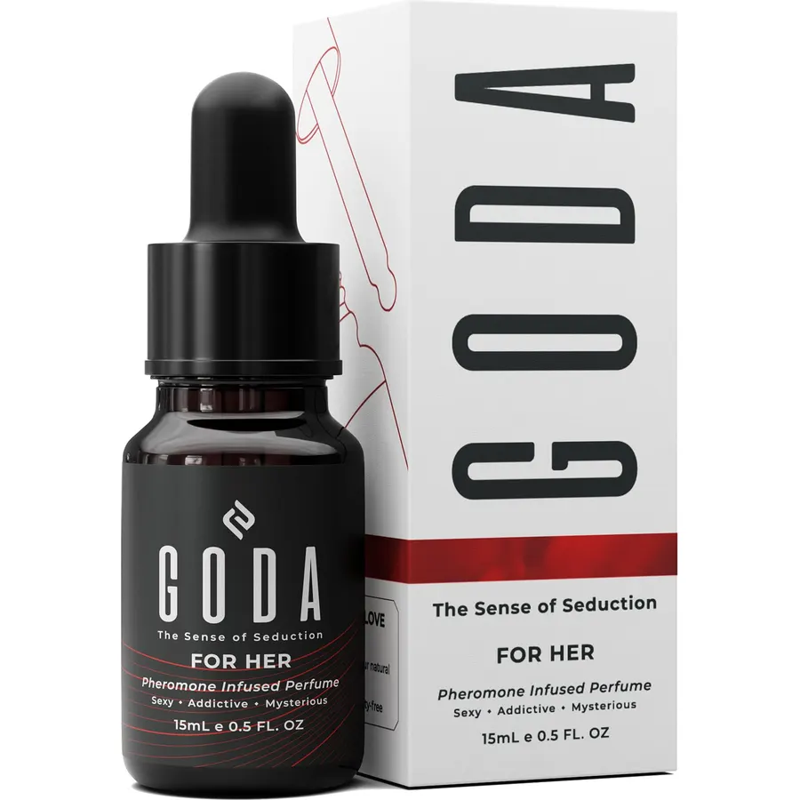 GODA Pheromones Perfume for Women – The Original – Long-Lasting Women's Fragrances with Jasmine and Rose, Vegan & Cruelty-Free – 15ml/0.50 fl. oz