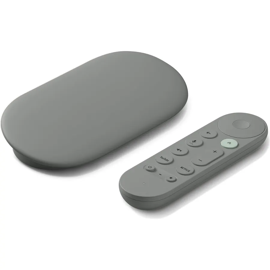 Google TV Streamer 4K - Fast Streaming Entertainment on Your Device with Voice Search Remote - Watch Movies, Shows, Live, and Netflix in HDR - Smart Home Control - 32 GB of Storage - Hazel