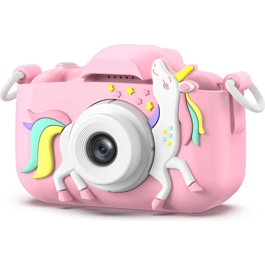 Goopow Kids Camera Toys for 3-8 Year Old Girls Boys with Cartoon Soft Cover
