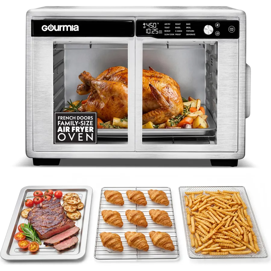 Chefman Digital French Door Air Fryer Oven